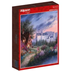 Alipson - Bavarian Castle - 500 Piece Jigsaw Puzzle Online