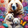 Alipson - Bears - Maternal Love Collection - 1000 Piece Jigsaw Puzzle Online