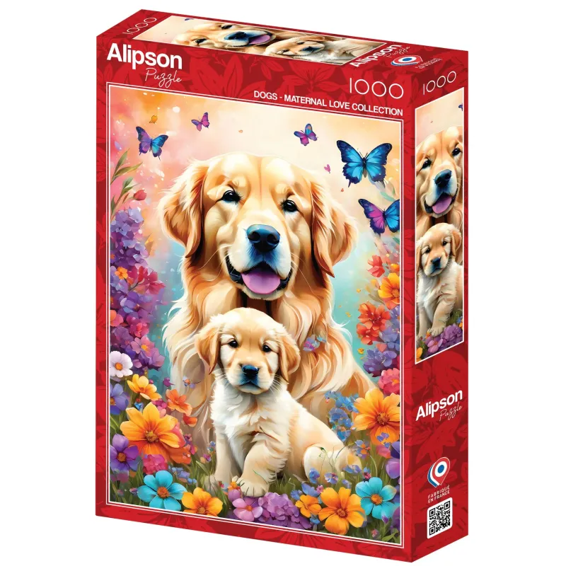 Alipson - Dogs - Maternal Love Collection - 1000 Piece Jigsaw Puzzle Outlet