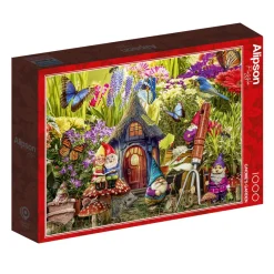 Alipson - Gnome's Garden - 1000 Piece Jigsaw Puzzle New