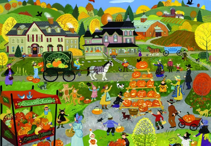 Alipson - Jack O'Lantern Festival - 1000 Piece Jigsaw Puzzle Best