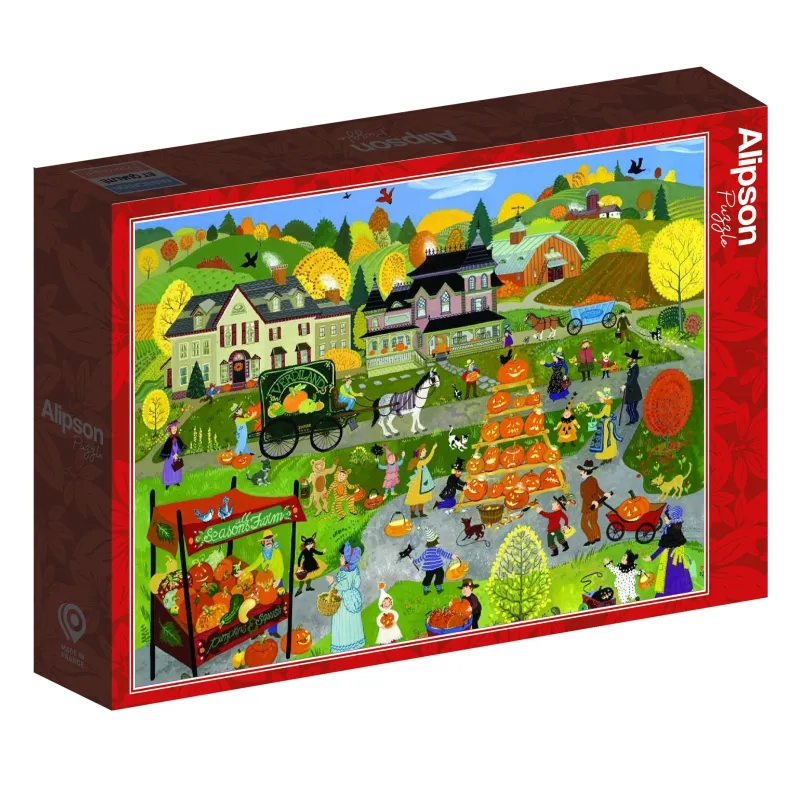 Alipson - Jack O'Lantern Festival - 1000 Piece Jigsaw Puzzle Best
