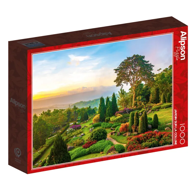 Alipson - Jardin sur la Colline - 1000 Piece Jigsaw Puzzle Clearance