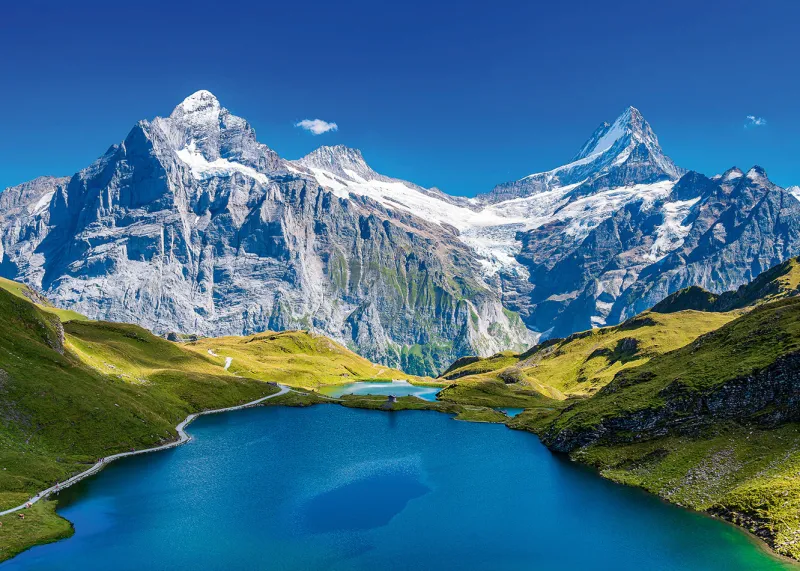 Alipson - Lac de Bachalp, Alpes - 1000 Piece Jigsaw Puzzle Hot