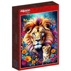 Alipson - Lions - Maternal Love Collection - 1000 Piece Jigsaw Puzzle Best