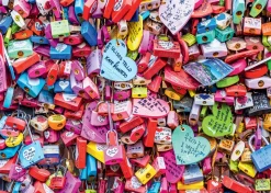 Alipson - Love padlocks - 1000 Piece Jigsaw Puzzle New