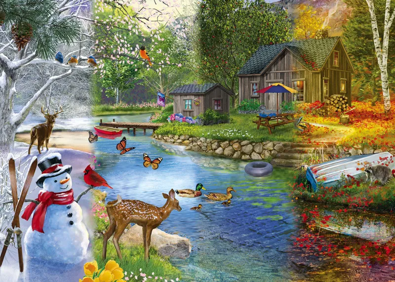 Alipson - Season Transitions - 1000 Piece Jigsaw Puzzle Sale