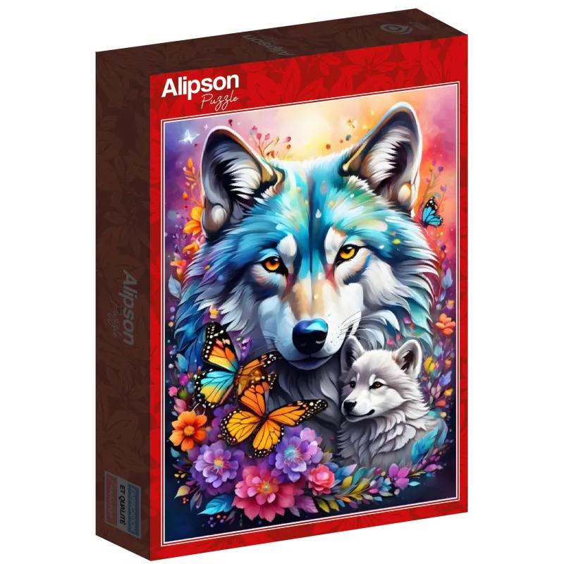 Alipson - Wolves - Maternal Love Collection - 1000 Piece Jigsaw Puzzle Outlet