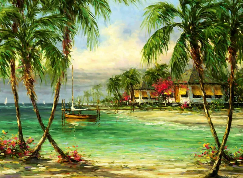 Anatolian - Barefoot Bungalow - 500 Piece Jigsaw Puzzle Sale
