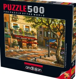 Anatolian - Brasserie Des Arts - 500 Piece Jigsaw Puzzle Clearance