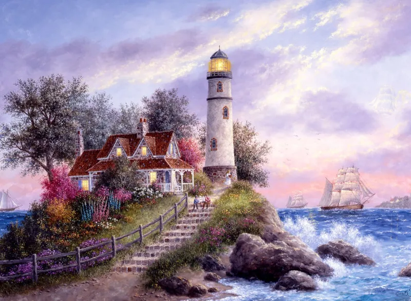Anatolian - Captain's Cove - 500 Piece Jigsaw Puzzle Best