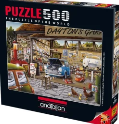 Anatolian - Dayton's Garage - 500 Piece Jigsaw Puzzle Discount