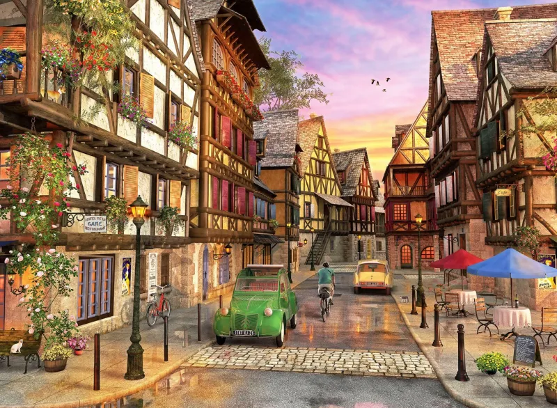 Anatolian - Dominic Davison - Colmar Street - 1000 Piece Jigsaw Puzzle Sale