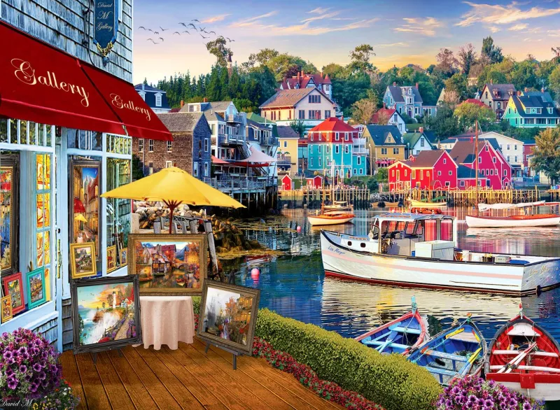 Anatolian - Harbour Gallery - 1000 Piece Jigsaw Puzzle Online
