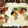 Anatolian - Herbal World Map - 1000 Piece Jigsaw Puzzle Fashion