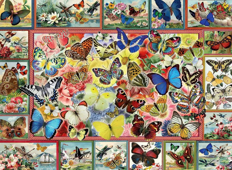Anatolian - Lots Of Butterflies - 1000 Piece Jigsaw Puzzle Outlet