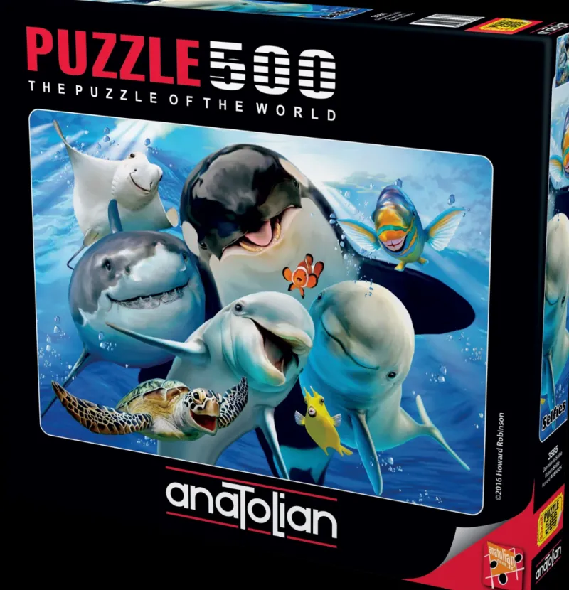 Anatolian - Ocean Selfie - 500 Piece Jigsaw Puzzle Outlet