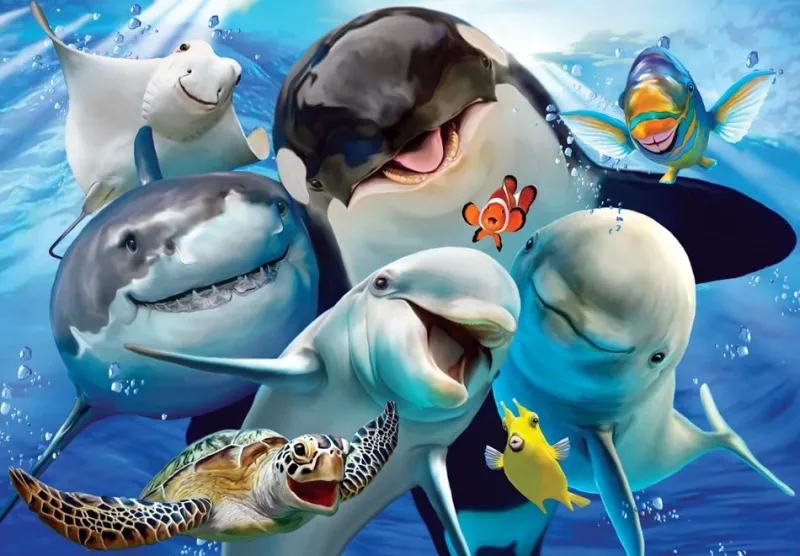 Anatolian - Ocean Selfie - 500 Piece Jigsaw Puzzle Outlet