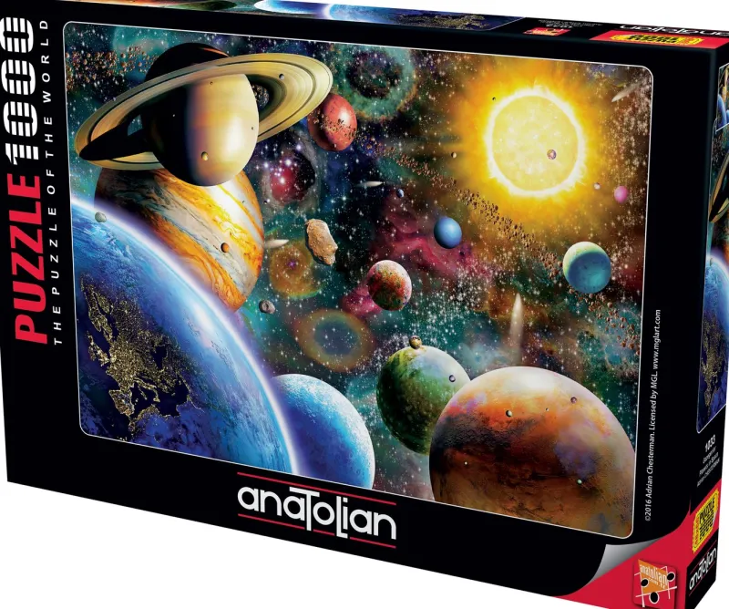 Anatolian - Planets in Space - 1000 Piece Jigsaw Puzzle Hot