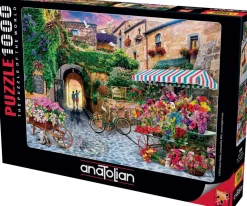 Anatolian - The Flower Market - 1000 Piece Jigsaw Puzzle New