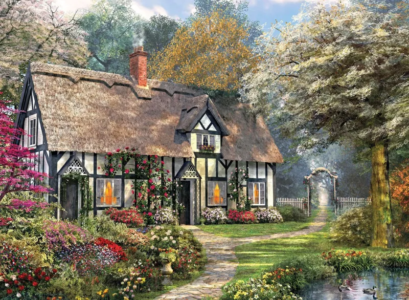 Anatolian - Victorian Garden - 1000 Piece Jigsaw Puzzle Discount