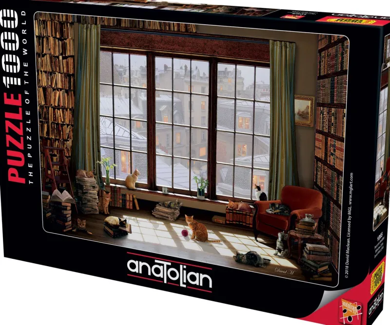 Anatolian - Window Cats - 1000 Piece Jigsaw Puzzle Fashion