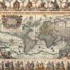Art Puzzle - Ancient World Map - 1000 Piece Jigsaw Puzzle Discount