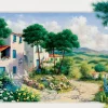 Art Puzzle - At Summerhouse - 1000 piece jigsaw puzzle Fashion