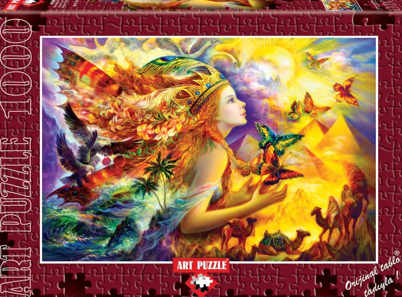 Art Puzzle - Butterfly's Dream - 1000 piece jigsaw puzzle New