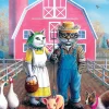 Art Puzzle - Cat Farm - 260 Piece Jigsaw Puzzle New