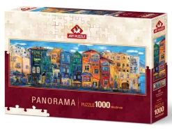Art Puzzle - Color Town - 1000 Piece Jigsaw Puzzle Clearance