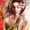 Art Puzzle - Dancing with Fish - 1000 Piece Jigsaw Puzzle Online