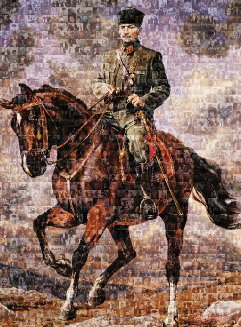 Art Puzzle - Ghazi Mustafa Kemal Atatürk - 1000 Piece Jigsaw Puzzle Best