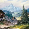 Art Puzzle - Green Valley - 1000 piece jigsaw puzzle Hot
