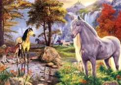 Art Puzzle - Hidden Horses - 1000 Piece Jigsaw Puzzle Online