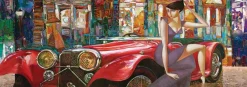 Art Puzzle - Invitation to Evening - 1000 Piece Jigsaw Puzzle Clearance