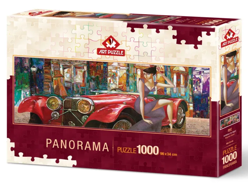 Art Puzzle - Invitation to Evening - 1000 Piece Jigsaw Puzzle Clearance