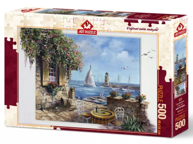 Art Puzzle - It was here - 500 Piece Jigsaw Puzzle Fashion