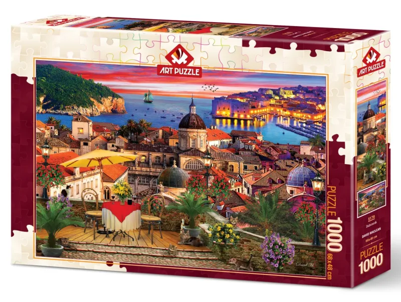 Art Puzzle - Maiden's Tower - 1000 piece jigsaw puzzle Fashion