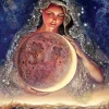 Art Puzzle - Moon Goddess - 1000 Piece Jigsaw Puzzle Online