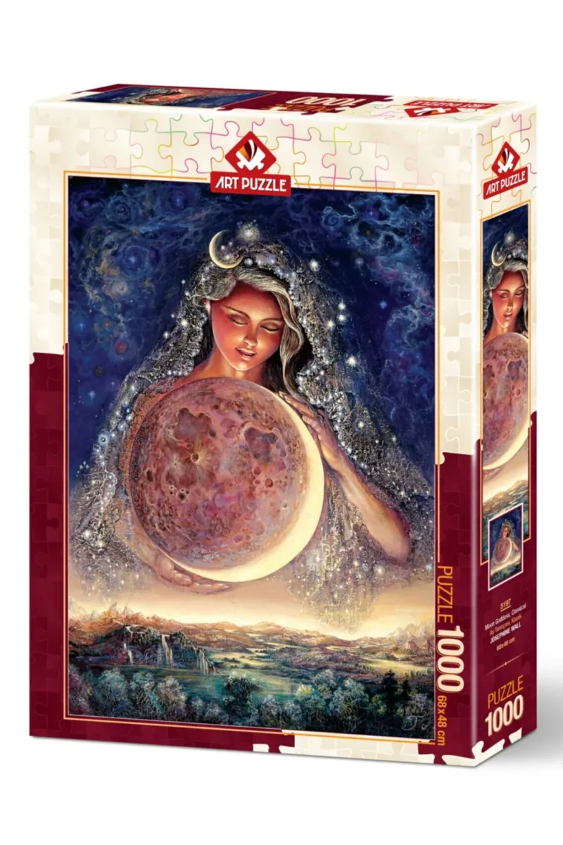 Art Puzzle - Moon Goddess - 1000 Piece Jigsaw Puzzle Online