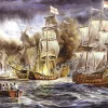 Art Puzzle - Naval War - 1500 Piece Jigsaw Puzzle Clearance
