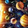 Art Puzzle - Neon Puzzle - Solar System - 1000 Piece Jigsaw Puzzle Online