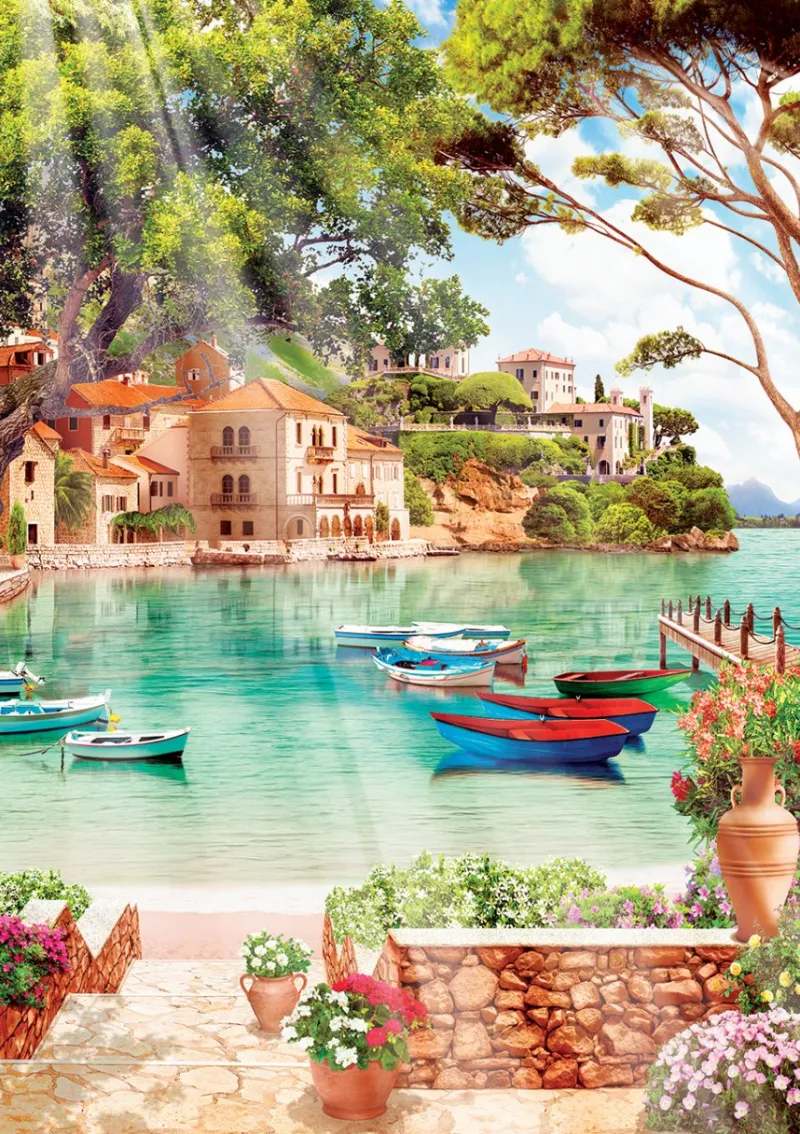 Art Puzzle - Peaceful Good Morning - 1000 Piece Jigsaw Puzzle Clearance