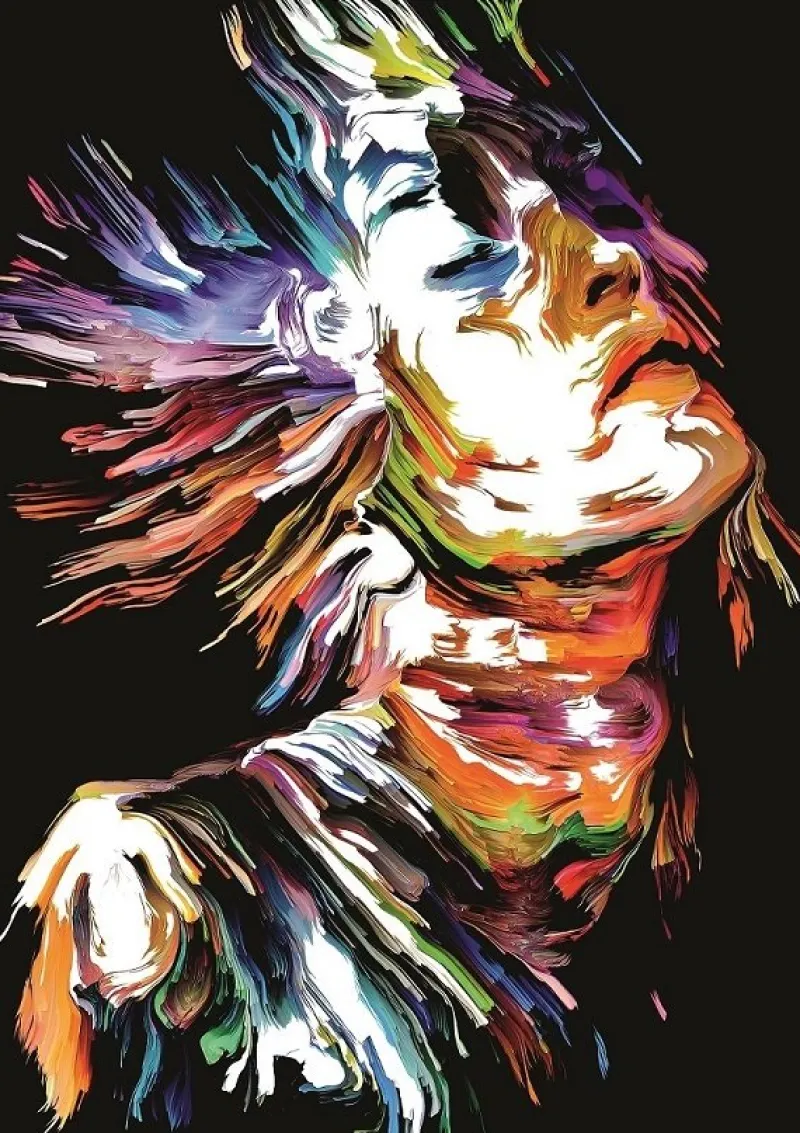 Art Puzzle - Portrait of Colours - 1000 Piece Jigsaw Puzzle Sale