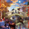 Art Puzzle - Rialto Bridge, Venice - 1000 Piece Jigsaw Puzzle Fashion