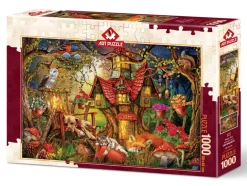Art Puzzle - Sleepy Time - 1000 piece jigsaw puzzle Best