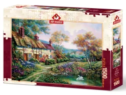 Art Puzzle - Spring Garden - 1500 Piece Jigsaw Puzzle Fashion