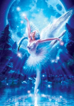 Art Puzzle - Swan Lake Ballet - 1000 Piece Jigsaw Puzzle Hot