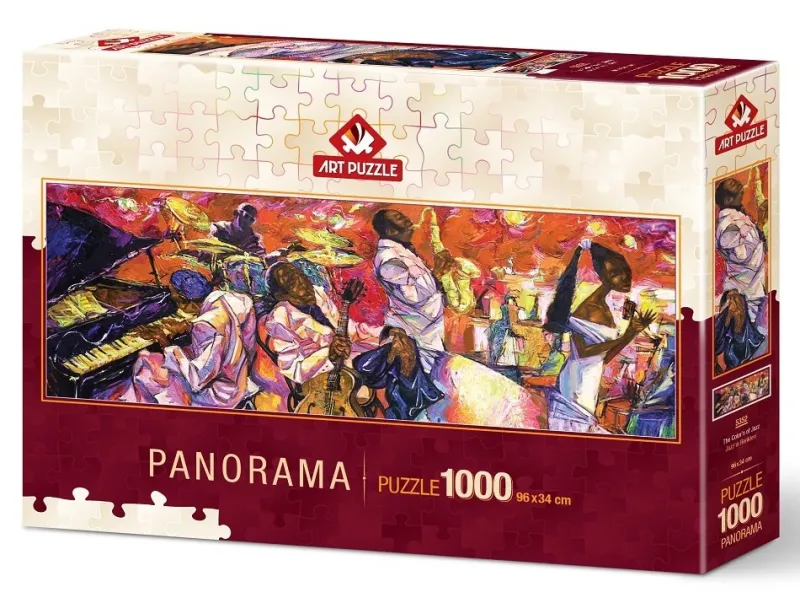 Art Puzzle - The Colors of Jazz - 1000 Piece Jigsaw Puzzle Outlet